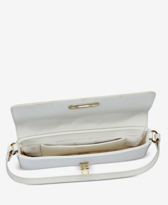 Audrey French Calfskin Leather Shoulder Bag