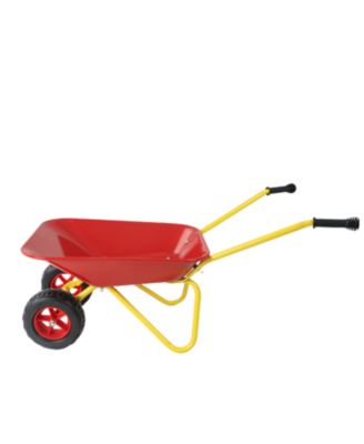Red Metal Garden Trolley