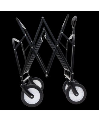 Collapsible Utility Wagon Cart - 360lb, All-Terrain, Orange