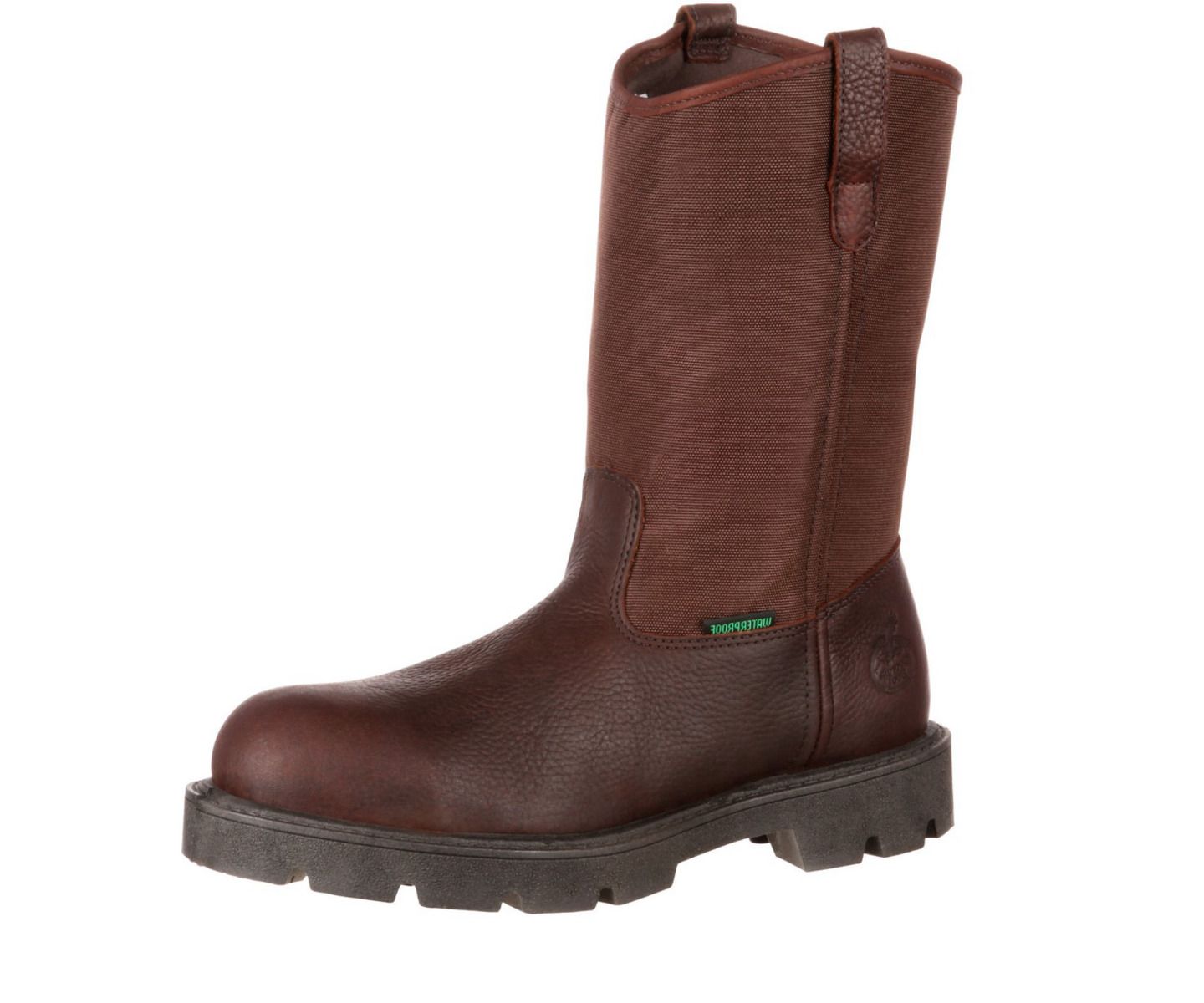 Мужские ботинки GEORGIA BOOT Homeland Steel Toe Waterproof Wellington, цвет: Коричневый — фото 7