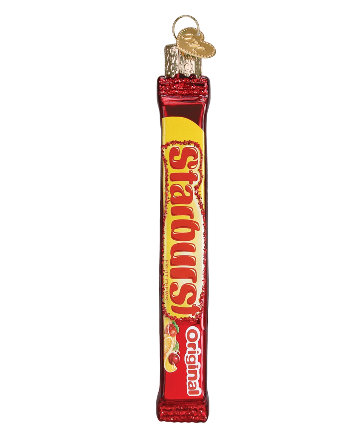 Old World Christmas 5" Mars Wrigley Candies Starburst Candy Ornament In Red