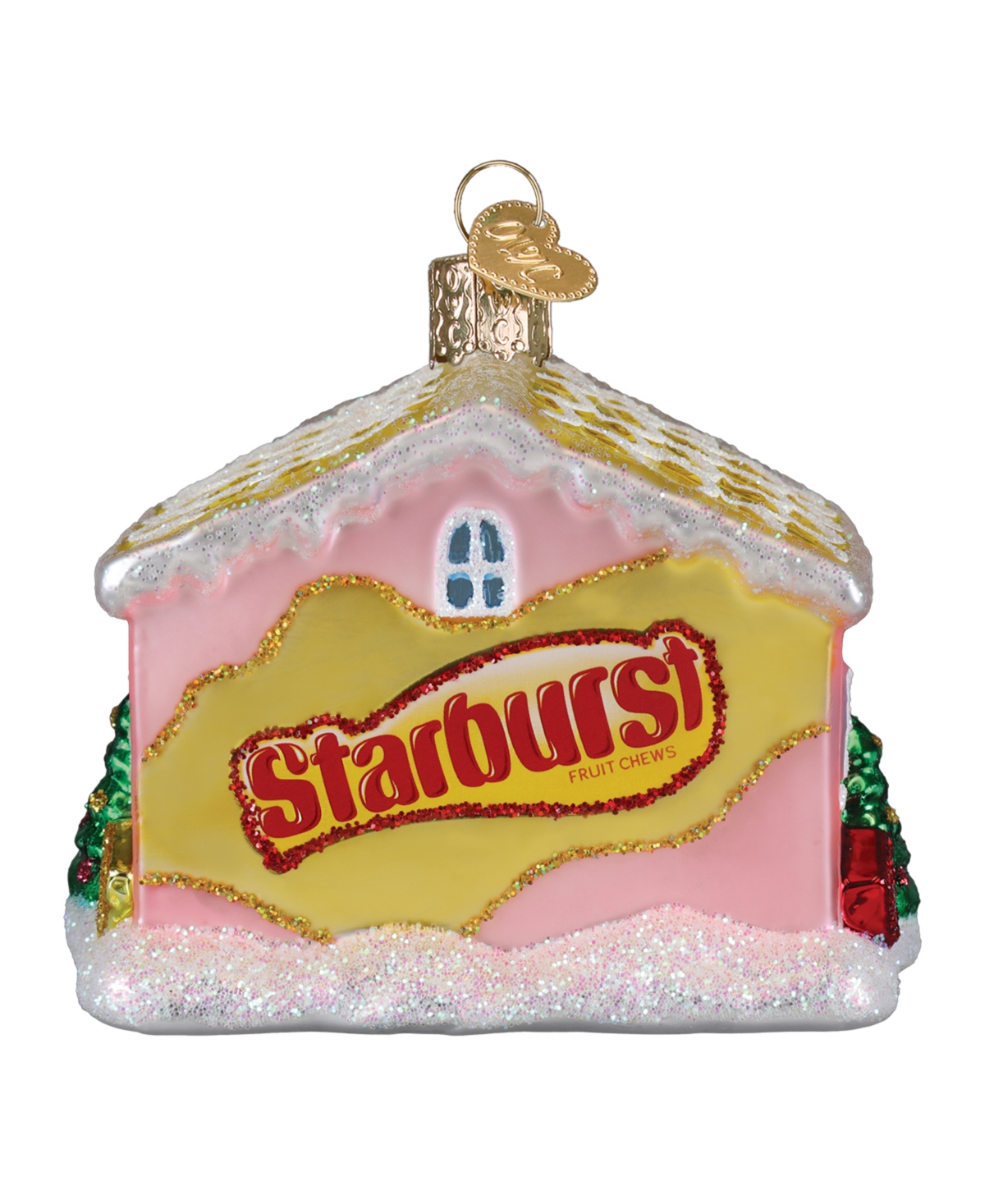 Old World Christmas 3" Cottage Starburst Ornament In Multi
