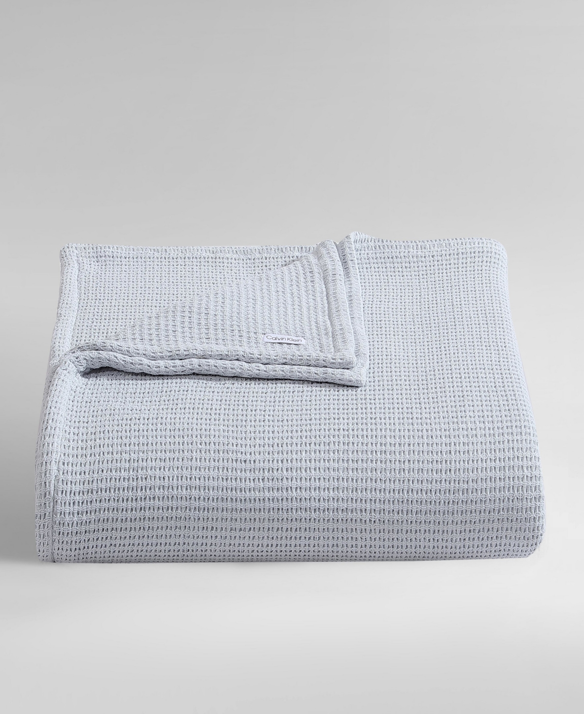 Calvin Klein Honeycomb Cotton Woven Blanket