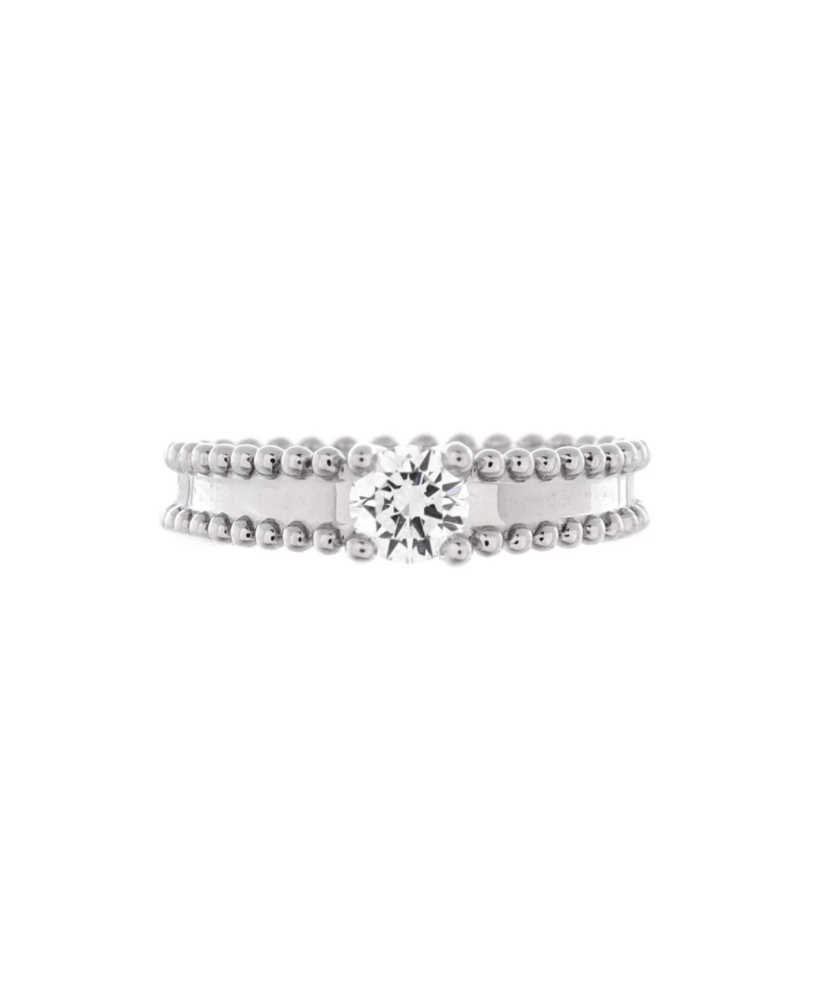 0.32CT Estelle Solitaire Ring Platinum with Rbc Diamond G/VVS1 - Platinum