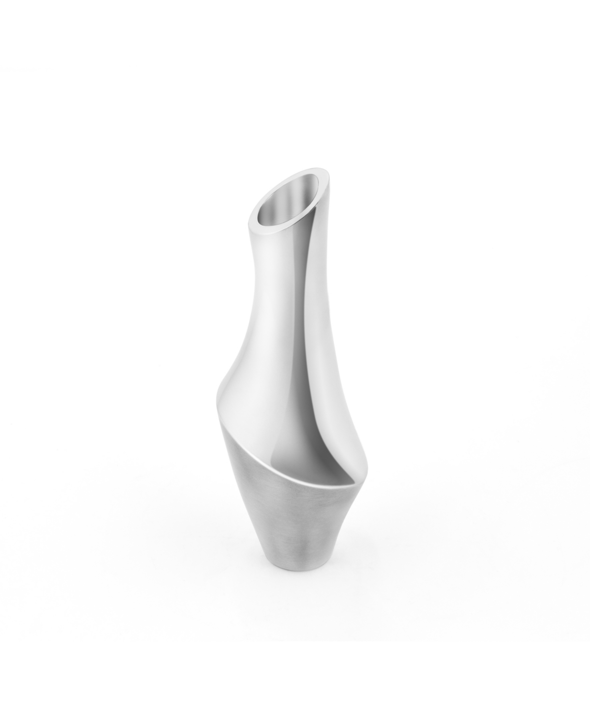 Nambe Symphony Bud Vase, 9" In Metallic
