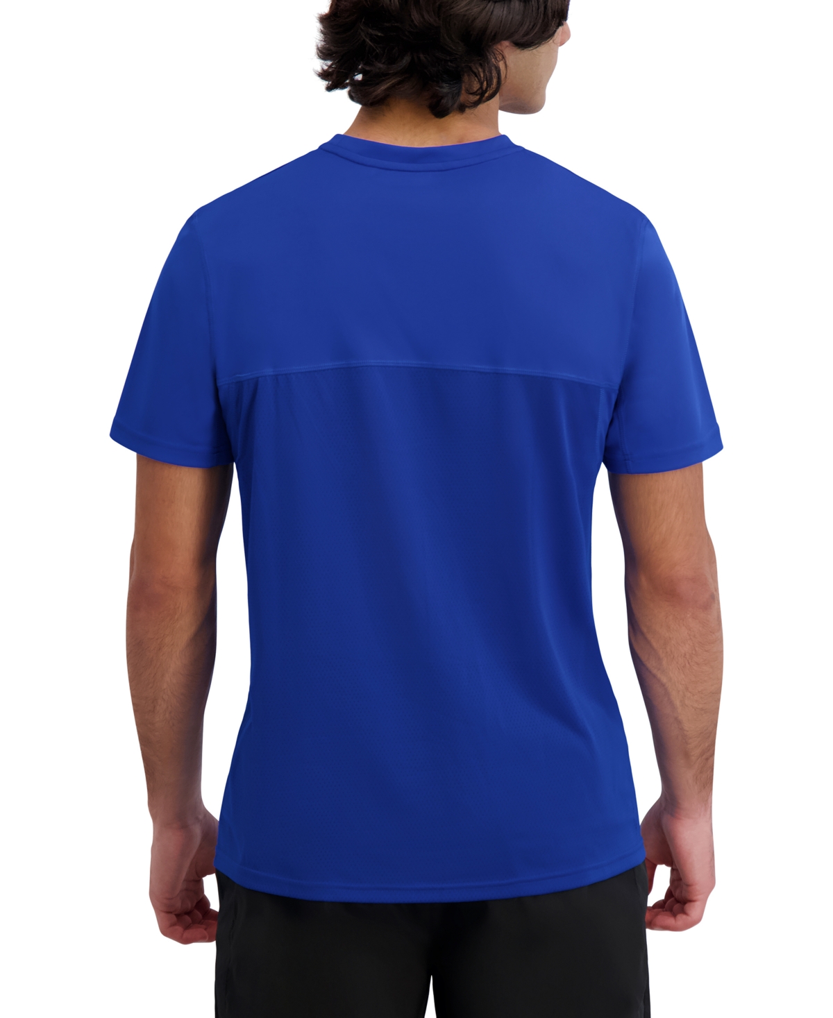Reebok Men's Run Regular-fit Speedwick Running T-shirt In Blue