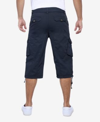 XRAY Big & Tall Belted Below Knee Long Cargo Shorts