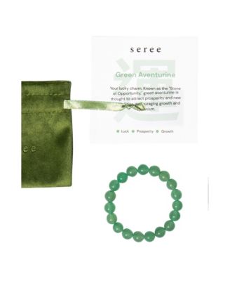 Manifest Collection | Luck — Green Crystal Beaded Bracelet