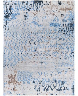 ADORN HAND WOVEN RUGS - Indo Ganga M7036 9'1"x12'1" Area Rug