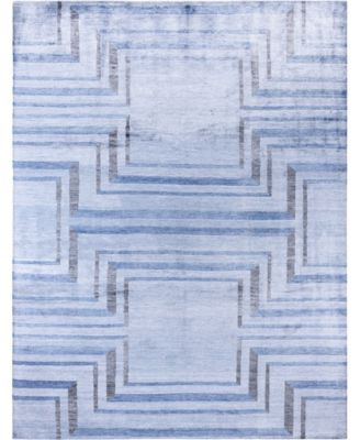 ADORN HAND WOVEN RUGS - Indo Modern M7971 9'1"x12' Area Rug