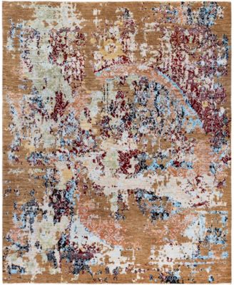 ADORN HAND WOVEN RUGS - Indian OAK M7566 8'2"x10'2" Area Rug