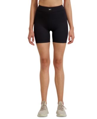Reebok - Women's Ribbed Solid-Color 6" Bike Shorts