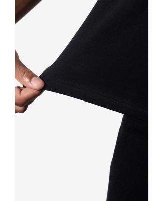 Men's Blue Skull Rhinestone Crew T-Shirt