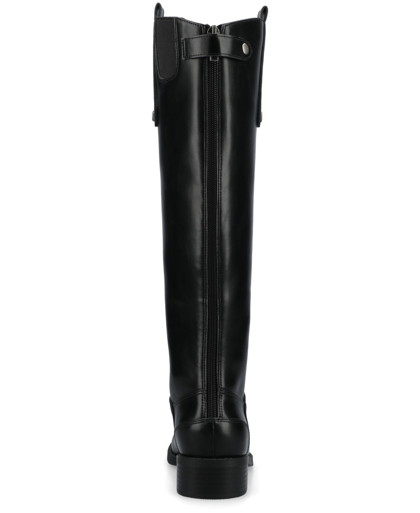 Женские ботинки Journee Collection Gema Regular, Wide Calf, & Extra Wide Calf Knee High Riding, цвет: Чёрный — фото 3