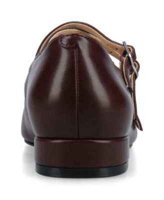 Women's Gretel Strappy Mary Jane Pointed Toe Flats