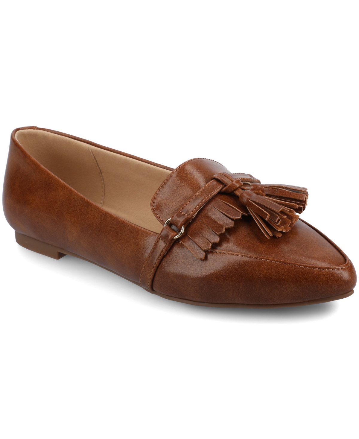 Women's Jannah Pointed Toe Flats - Olive