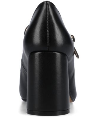 Women's Talani Block Heel T-Strap Pumps 