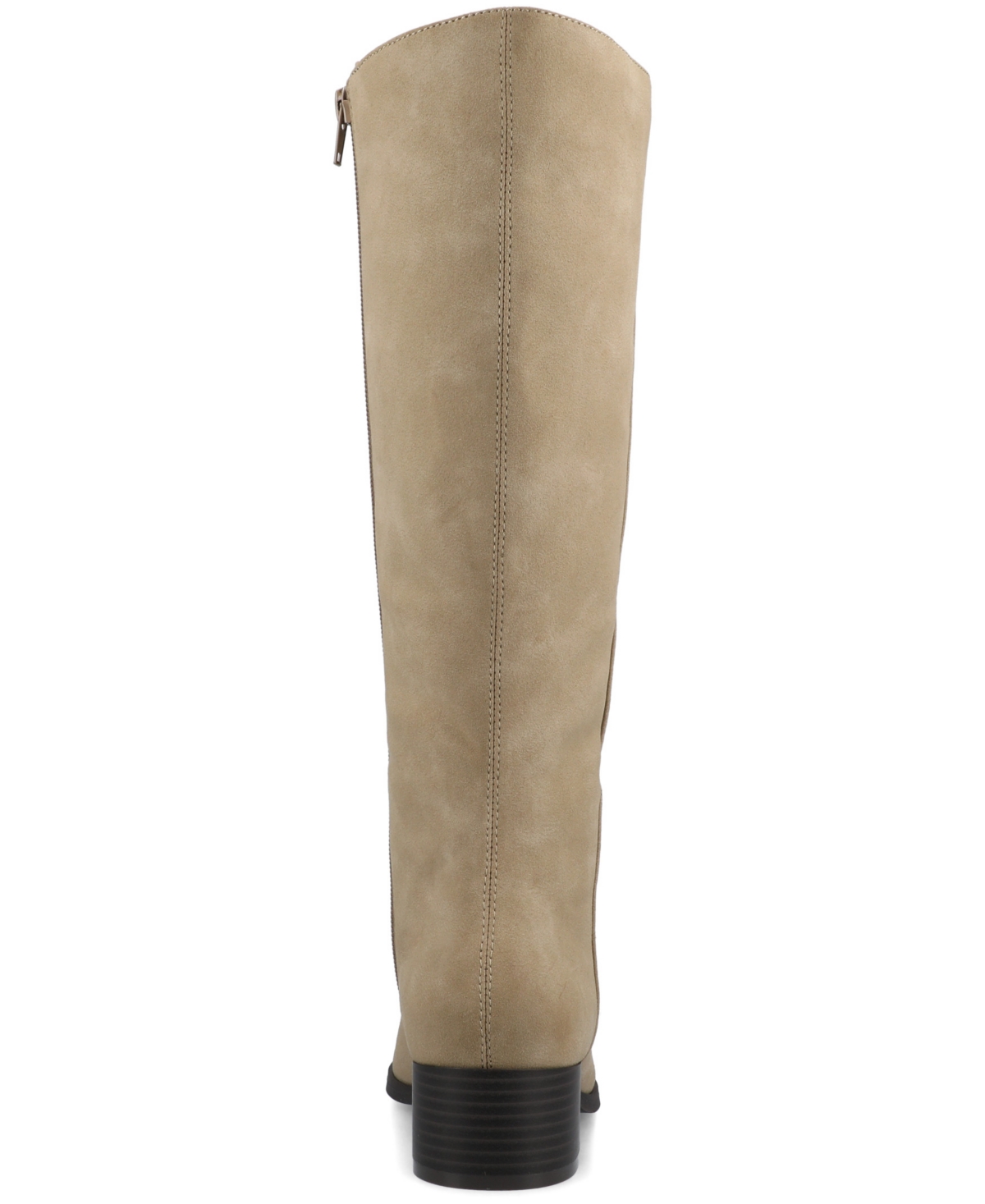 Journee Collection Women's Devri Square Toe Boots In Gray