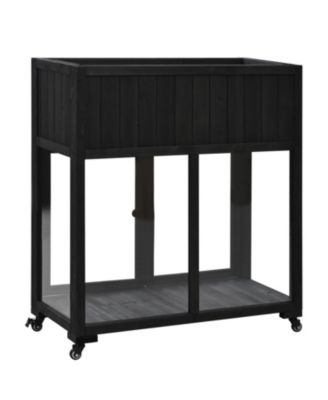 Mini Wood Frame Greenhouse