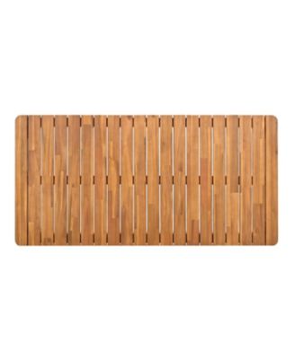 Acacia Wood Outdoor Dining Table - 8 Person, 72"