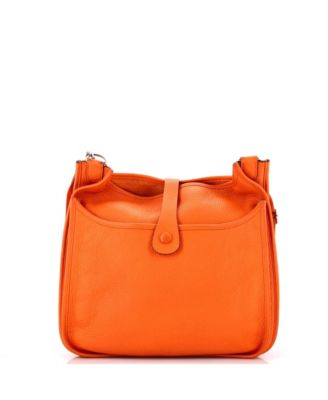 Pre-Owned Hermes GM Evelyne Bag Gen III Clemence
