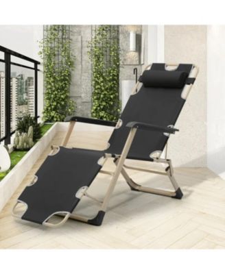 deck chair black