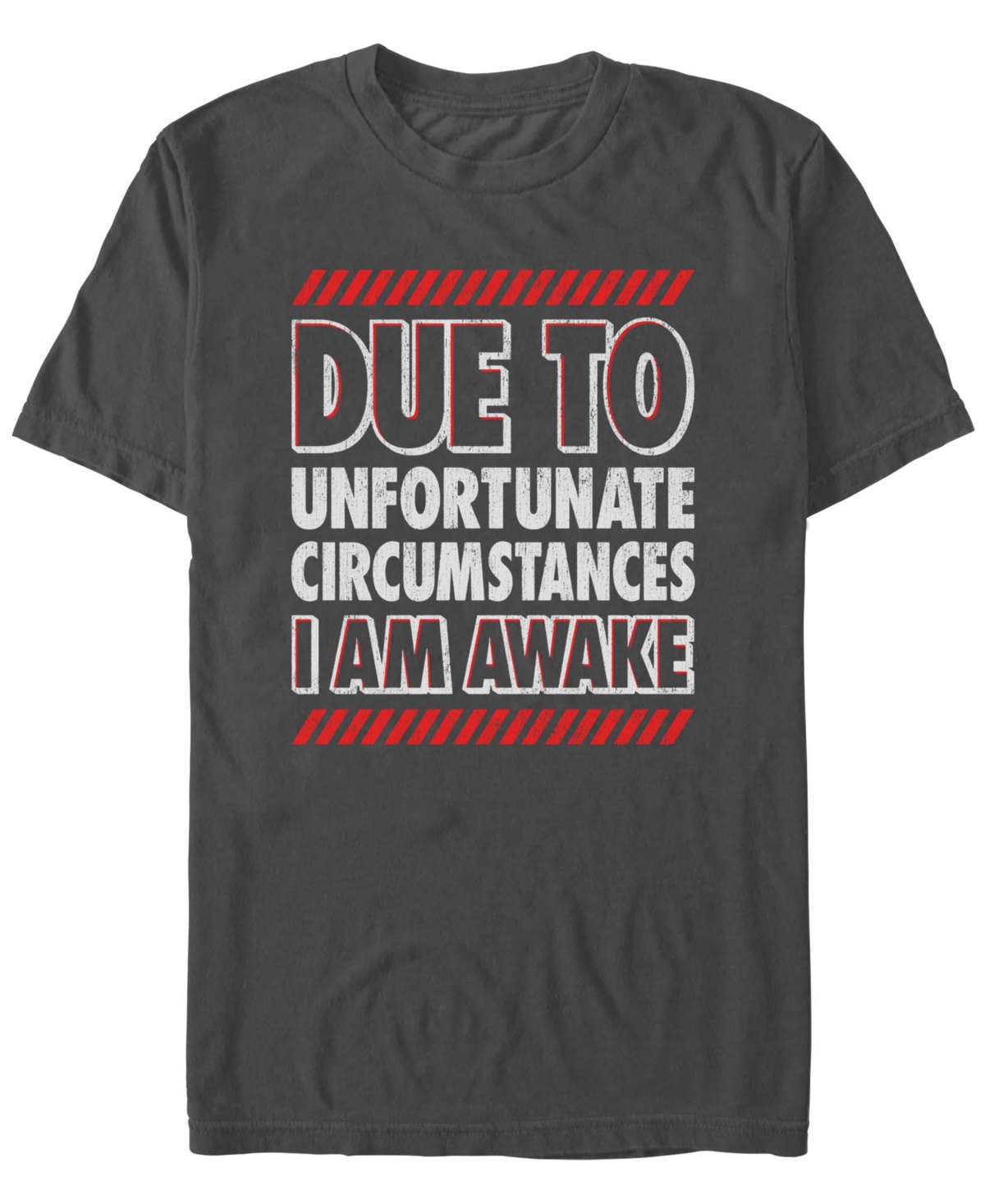 Men's I Am Awake Short Sleeve T-Shirt - Charcoal