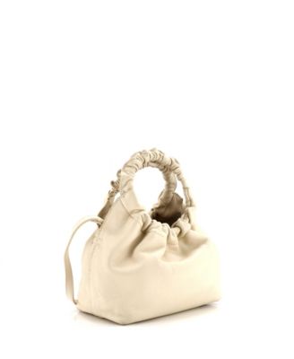 Small Double Circle Bag Leather