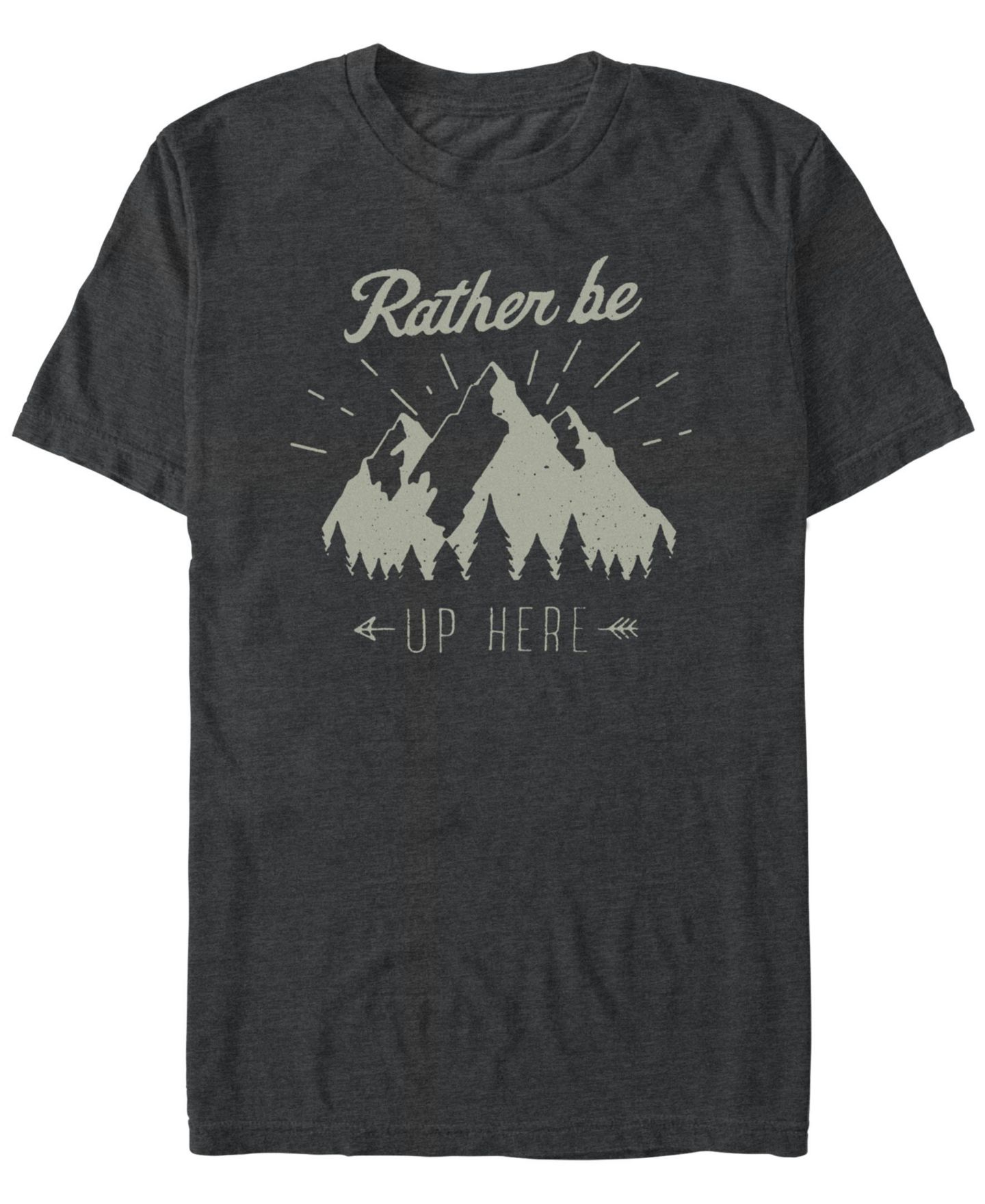 Мужская футболка Fifth Sun Rather Be Short Sleeve, цвет: Тёмный угольный — фото 1