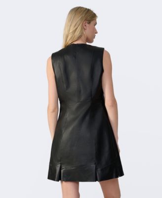 Women's Leather Dress, Created for Macy's