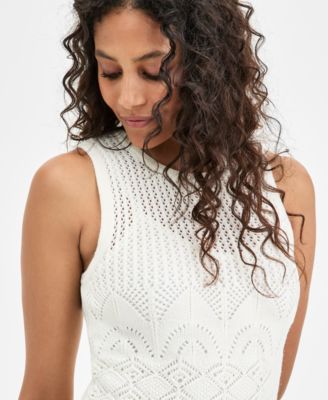 Women's Sleeveless Knit Midi Dress, Exclusively at Macy's
