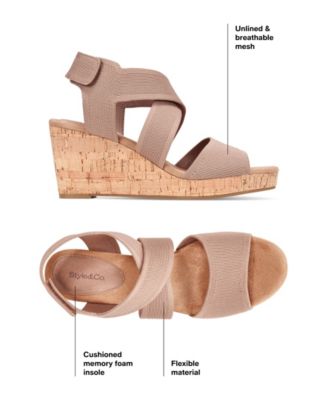 Women's Sicilyy Wedge High Heel Sandals, Exclusively at Macy's