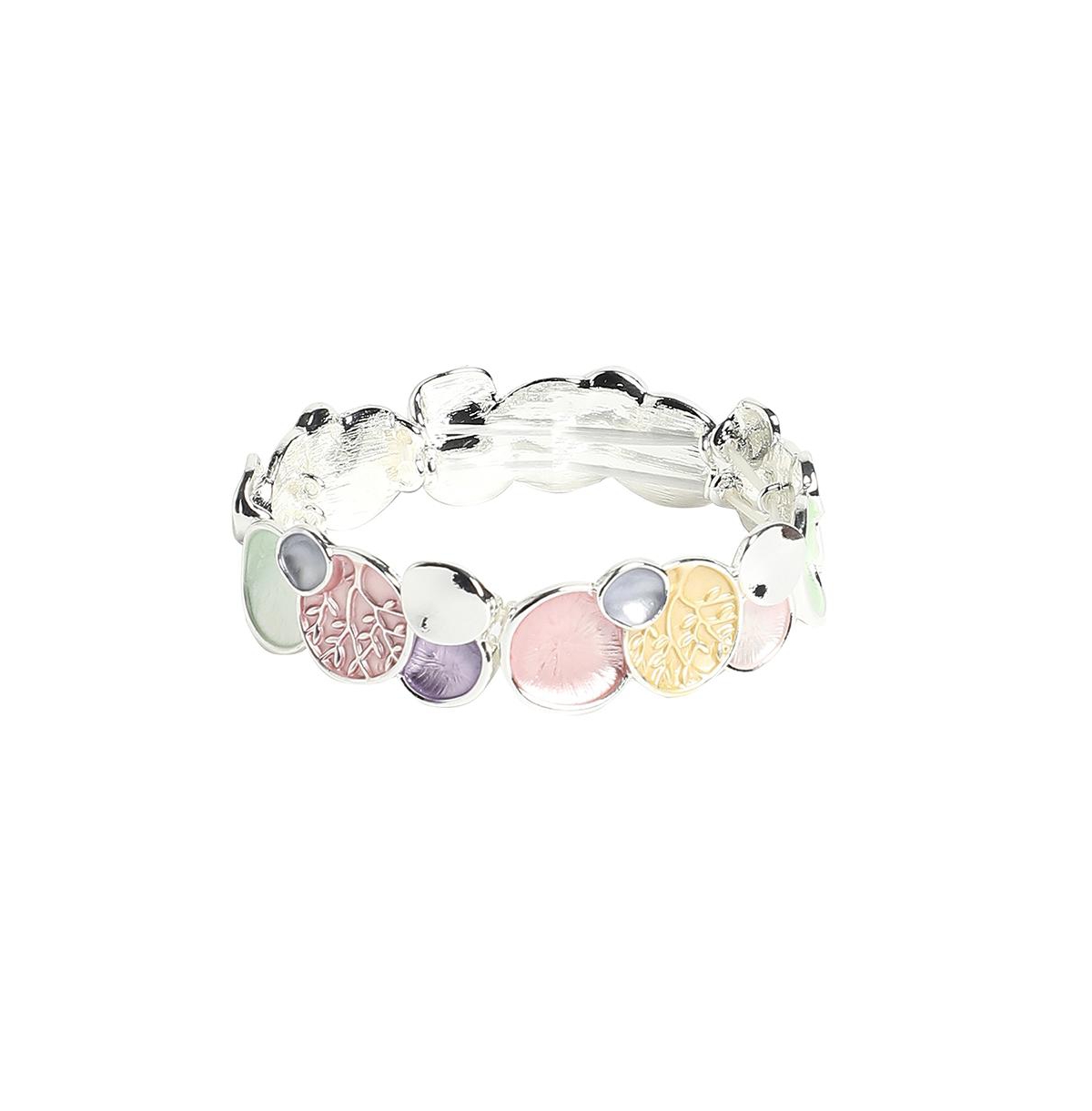 Metallic Tree Bracelet - Silver