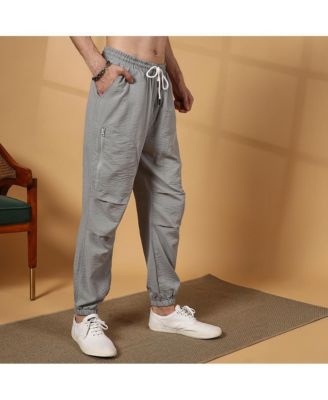Men's Coin Grey Parachute Utility Trousers