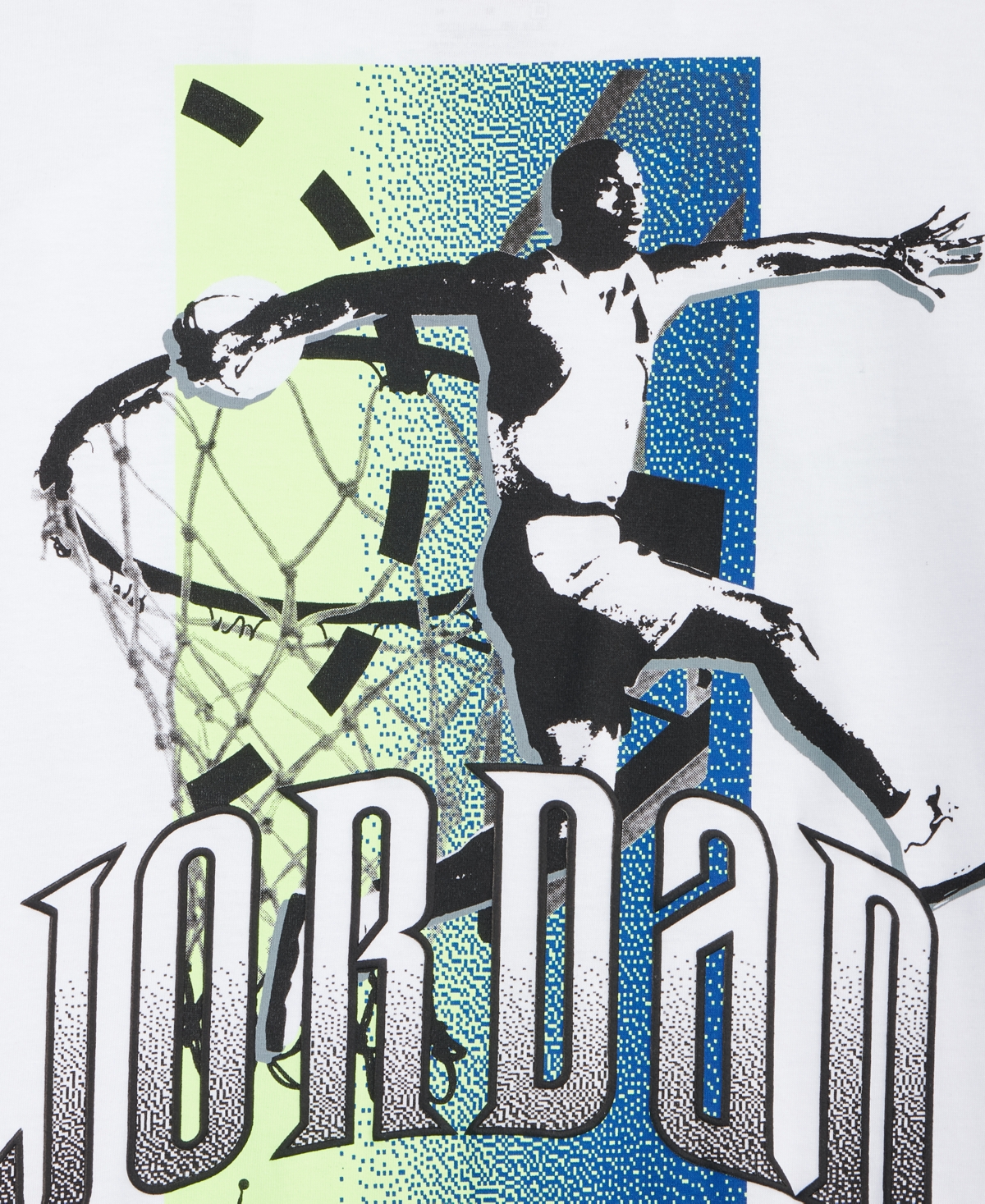 Jordan Big Boys Jumpman Global Rise Graphic Long-sleeve T-shirt In White