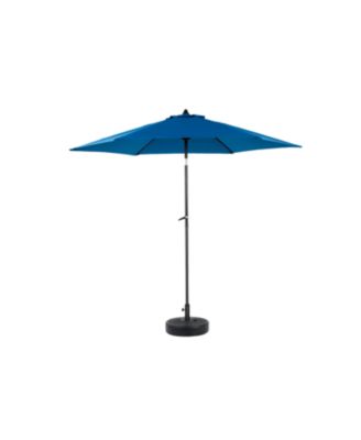 9FT Outdoor Patio Umbrella - Tilt & Crank, Dark Blue