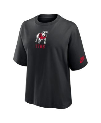 Women's Black Georgia Bulldogs Legacy Established Boxy T-Shirt