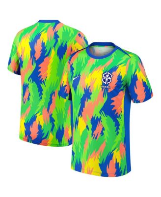 Nike - Men's Blue Brazil Women's National Team 2025 Academy Pro Pre-Match Performance Jersey