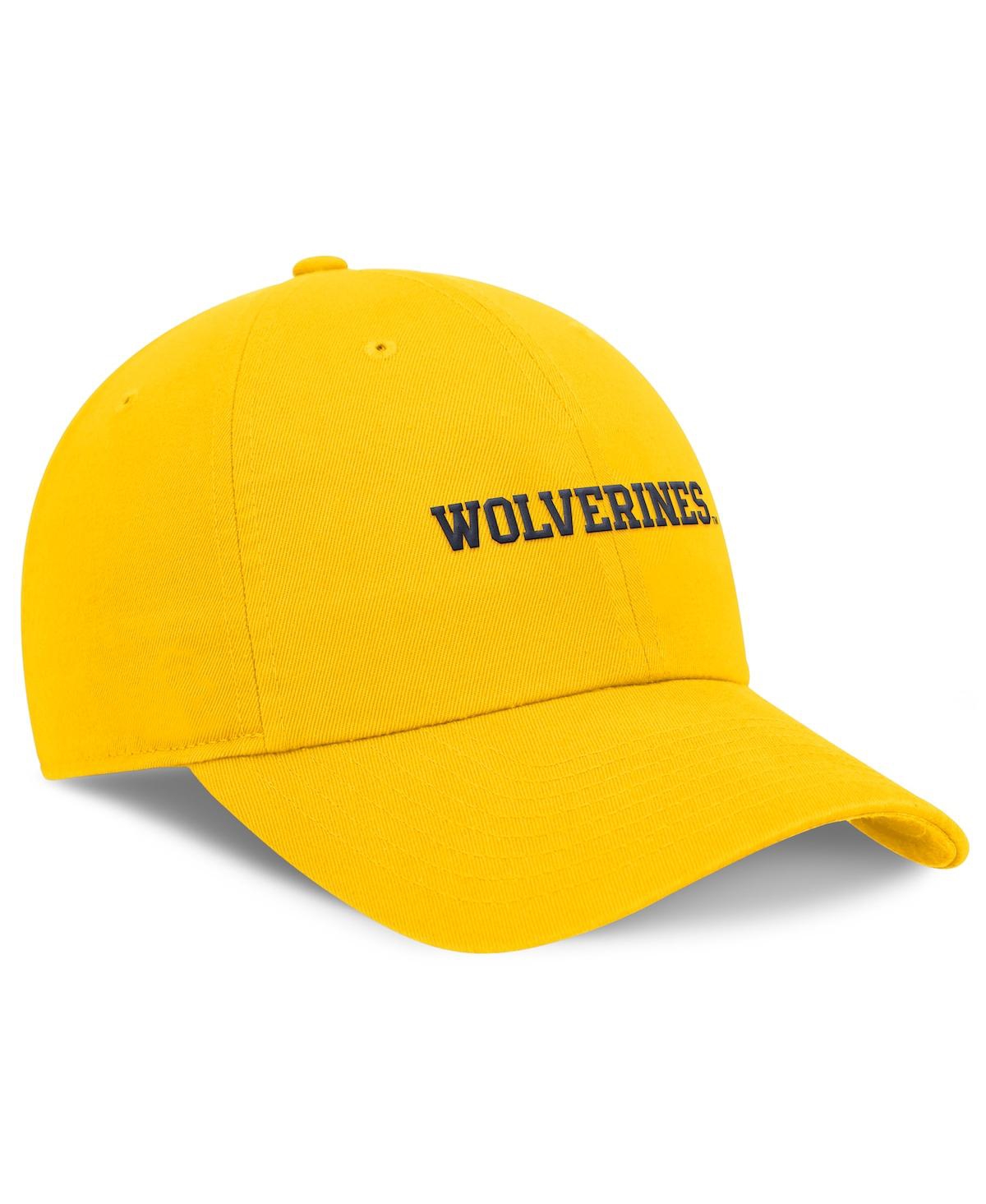 Jordan Men's Maize Michigan Wolverines Club Tri-glide Adjustable Hat