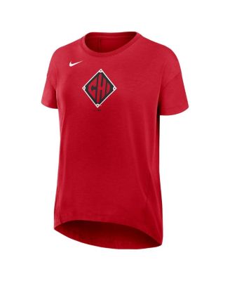 Women's Red Chicago White Sox 2025 City Connect Flowy Fashion Tri-Blend Performance T-Shirt