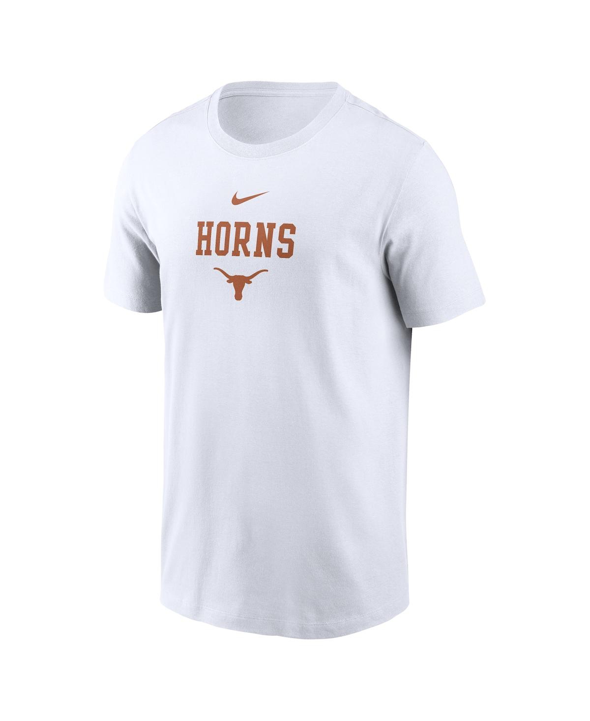 Nike Texas 2-hit Stacked  Men's College T-shirt In White