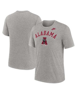 Nike - Men's Heather Gray Alabama Crimson Tide Legacy Arch Tri-Blend T-Shirt