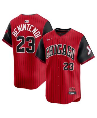 Nike - Men's Andrew Benintendi Red/Black Chicago White Sox 2025 City Connect Limited Player Jersey
