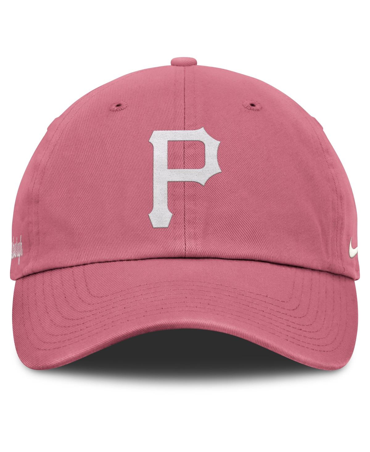 Nike Men's And Women's Pink Pittsburgh Pirates Club Adjustable Hat
