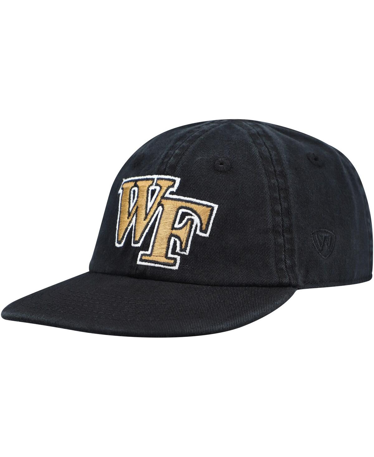 Top Of The World Baby Boys And Girls Black Wake Forest Demon Deacons Mini Me Flex Hat