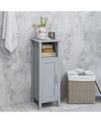 Bathroom Storage Organizer with 2-Tier Cabinet