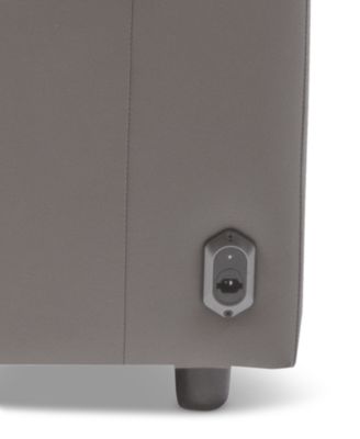 Thandler 3-Pc. Leather Sofa with 2 Power Recliners and 1 Drop Down Table, Exclusively at Macy's