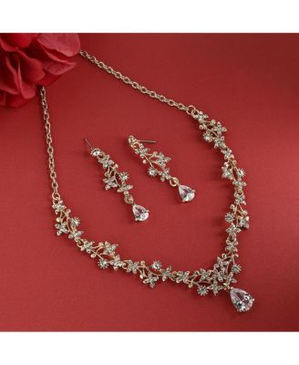 Glamorous Jewel Jewellery Set