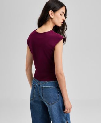 Women's Crewneck Sleeveless Top, Macy's Exclusive