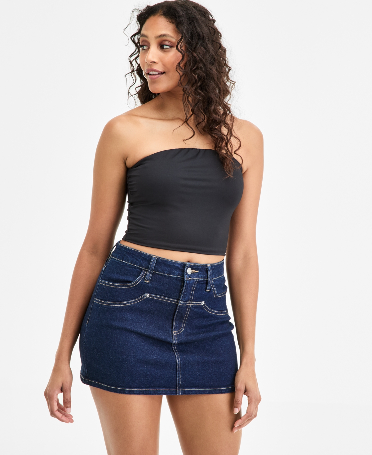 Women's Strapless Tube Top, Exclusively at Macy's - Crema